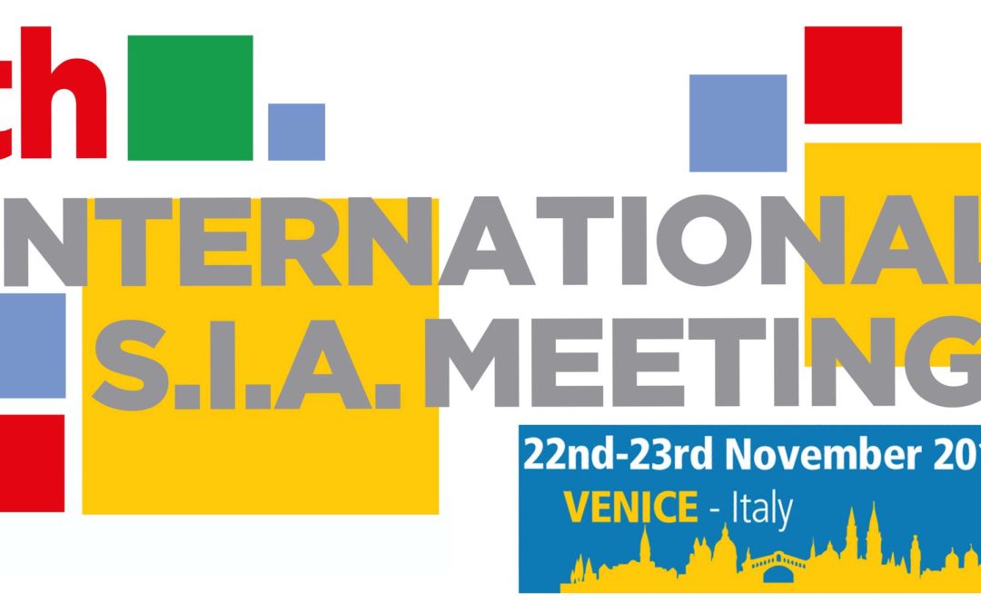 Il Dott. Andrea Scala all’8th INTERNATIONAL S.I.A. MEETING