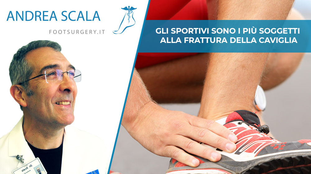 Frattura caviglia: gli sportivi sono più colpiti