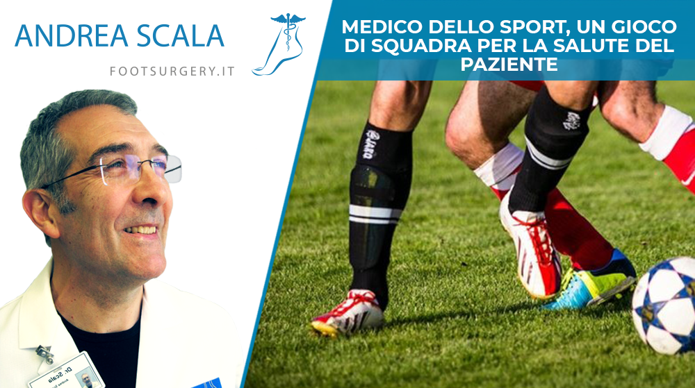 Medico dello sport un gioco di squadra per la salute del paziente