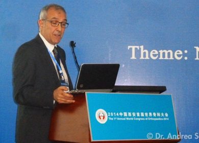 Il dott. Scala in Cina al 1° Congresso Mondiale di Ortopedia